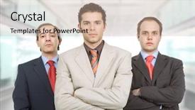  Presentation with three - Beautiful theme featuring bangkok sky landscape of thai backdrop and a light blue colored foreground.