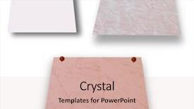  Presentation with needles - Beautiful presentation theme featuring 3 notes with beautiful texture paper clips safety pin and needles backdrop and a lemonade colored foreground