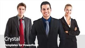  Presentation with business team join hands white - Amazing PPT theme having business team isolated on white backdrop and a dark gray colored foreground