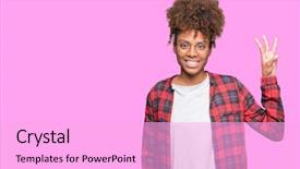  Presentation with african american couples on the mountains - PPT theme having 3 point - beautiful young african american woman background and a lavender colored foreground