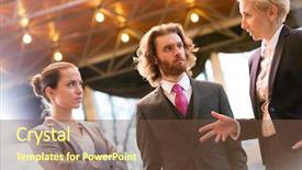  Presentation with shot - Theme with 3 year planning - tilt shot of mature businesswoman background and a tawny brown colored foreground