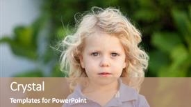 Presentation with long hair - Cool new presentation with 3 years - beautiful boy three year old backdrop and a coral colored foreground