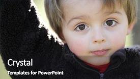  Presentation with innocence - Beautiful PPT layouts featuring 3 years - three year old portrait backdrop and a black colored foreground