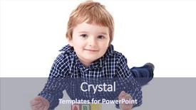  Presentation with abc - PPT theme having 3 years - young boy with wooden abc background and a ocean colored foreground