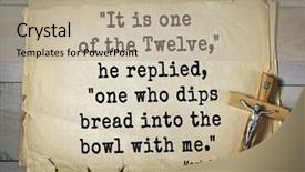  Presentation with bible verses - PPT layouts enhanced with 350 bible verses from mark background and a mint green colored foreground