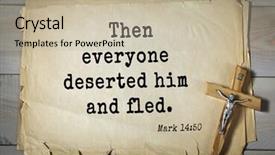  Presentation with gospel - PPT layouts featuring 350 bible verses from mark background and a  colored foreground