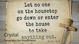  Presentation with bible verses - Presentation design consisting of 350 bible verses from mark background and a mint green colored foreground