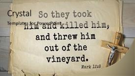  Presentation with bible verses - Colorful slide deck enhanced with 350 bible verses from mark backdrop and a  colored foreground