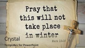  Presentation with bible verses - Cool new theme with 350 bible verses from mark backdrop and a mint green colored foreground