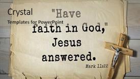  Presentation with gospel - Cool new PPT theme with 350 bible verses from mark backdrop and a  colored foreground