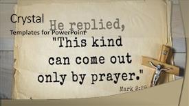  Presentation with bible verses - Slide deck with 350 bible verses from mark background and a mint green colored foreground