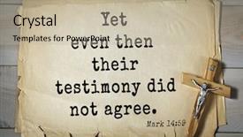  Presentation with bible verses - PPT theme with 350 bible verses from mark background and a  colored foreground