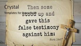  Presentation with bible verses - Audience pleasing PPT theme consisting of 350 bible verses from mark backdrop and a mint green colored foreground