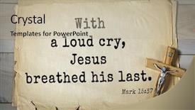  Presentation with bible verses - Slide deck enhanced with 350 bible verses from mark background and a mint green colored foreground