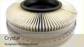  Presentation with projector - Amazing slide deck having 35mm slide projector carousel isolated backdrop and a  colored foreground