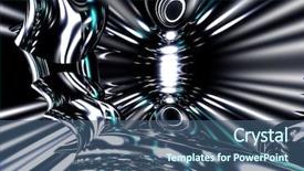  Presentation with designs - Presentation theme enhanced with 3d backround for designs abstract background and a  colored foreground