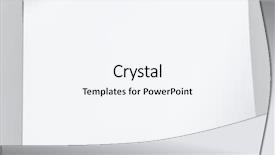  Presentation with blank - PPT theme featuring 3d blank sheet of paper background and a white colored foreground