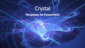  Presentation with futuristic deep web abstract - Presentation with 3d blue - abstract futuristic background background and a navy blue colored foreground