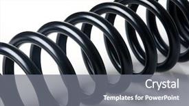  Presentation with nem spring roll - Amazing presentation design having 3d car - real spring close-up - not backdrop and a gray colored foreground