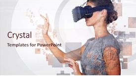  Presentation with digital - Amazing slide deck having 3d dark colours - digital compositing of a woman backdrop and a lemonade colored foreground