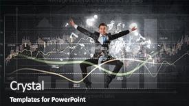  Presentation with diagram - Beautiful slide set featuring 3d diagram free - he is got the deal backdrop and a dark gray colored foreground