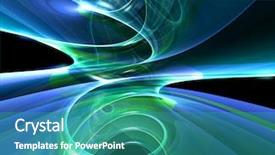  Presentation with abstract of indonesia - Cool new slides with 3d generated abstract background backdrop and a teal colored foreground