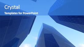  Presentation with modeling - Beautiful PPT layouts featuring numerical modeling - abstract angle of blue glass backdrop and a teal colored foreground