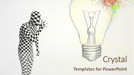  Presentation with human body - Colorful slide set enhanced with press links text concept written on notebook backdrop and a light gray colored foreground