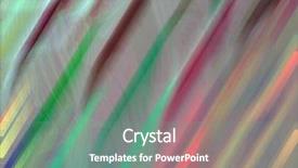  Presentation with format for abstract - PPT theme consisting of 3d impression of abstract diagonals background and a seafoam green colored foreground