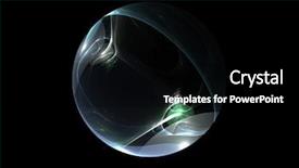  Presentation with moon - Presentation design featuring 3d map - fractal rendering dark side background and a black colored foreground