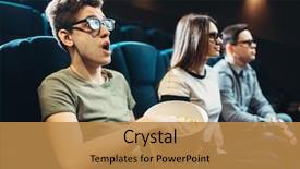  Presentation with cinema - Presentation enhanced with  background and a  colored foreground
