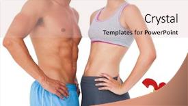  Presentation with generated image fractal geometry chaos - PPT theme featuring 3d new year with tape background and a lemonade colored foreground