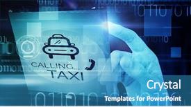  Presentation with binary blue - Theme featuring 3d people icon leadership - cropped image of businessman pointing background and a teal colored foreground