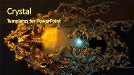  Presentation with gothic - Presentation consisting of 3d printer and piece background and a wine colored foreground