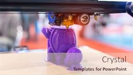  Presentation with robotic - Audience pleasing slide deck consisting of 3d-printer-or-additive-manufacturing backdrop and a lemonade colored foreground