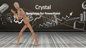  Presentation with bubbles feedback survey words speech - Amazing PPT layouts having composite image of speech bubbles backdrop and a dark gray colored foreground