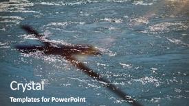  Presentation with river forest - Colorful slides enhanced with 3d religious - close up of 3d wooden backdrop and a  colored foreground