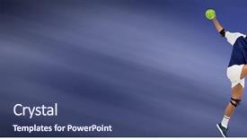  Presentation with handball - Beautiful PPT layouts featuring 3d shoe - digital composite of handball man backdrop and a ocean colored foreground