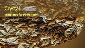  Presentation with calm abstract pastel - Slides consisting of 3d simple blank - abstract background background and a tawny brown colored foreground