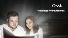  Presentation with once upon time - Slides featuring 3d story book - once upon a time mixed background and a  colored foreground