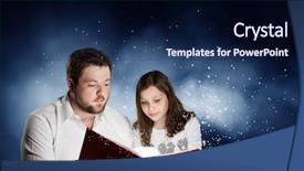  Presentation with once upon time - PPT layouts featuring 3d story book - once upon a time mixed background and a  colored foreground