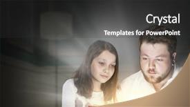  Presentation with once upon time - Audience pleasing presentation theme consisting of 3d story book - once upon a time mixed backdrop and a dark gray colored foreground