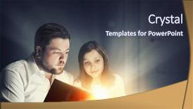  Presentation with once upon time - Cool new PPT theme with 3d story book - once upon a time mixed backdrop and a wine colored foreground