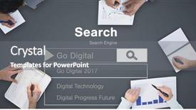  Presentation with dark grey - Cool new PPT layouts with 3d text boxes - business meeting against dark grey backdrop and a gray colored foreground