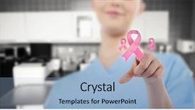  Presentation with transparen virtural screen - Amazing PPT theme having 3d tile - female doctor using digital screen backdrop and a light blue colored foreground