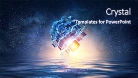  Presentation with environment law - Amazing slides having 3d water technology - innovative technologies and environment backdrop and a navy blue colored foreground