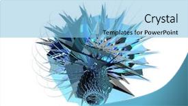  Presentation with max - Slide deck with 3ds max - 3d design element - very background and a light blue colored foreground