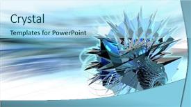  Presentation with max - Beautiful PPT layouts featuring 3ds max - 3d digital background - very backdrop and a sky blue colored foreground