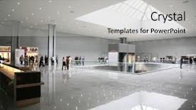  Presentation with understanding your business - Cool new slides with 4 triangles - business hall 4 backdrop and a light gray colored foreground