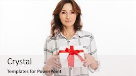  Presentation with hands holding - Presentation consisting of 40 birthday - elegant woman 40s posing background and a lemonade colored foreground